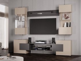 Гостиная Фэнтези (кашемир/графит) в Чульмане - chulman.mebel-nsk.ru | фото
