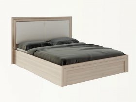 Кровать двуспальная с подъем. мех. 1,6м  Глэдис М32 в Чульмане - chulman.mebel-nsk.ru | фото