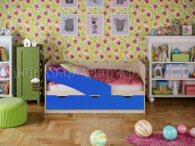 Кровать детская Бабочки 2,0 м в Чульмане - chulman.mebel-nsk.ru | фото