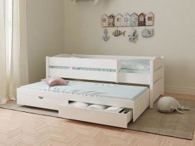Кровать двухуровневая с ящиками «Лапландия» в Чульмане - chulman.mebel-nsk.ru | фото