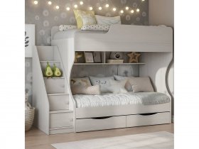 Кровать двухъярусная Каприз-22 КПР.22 в Чульмане - chulman.mebel-nsk.ru | фото