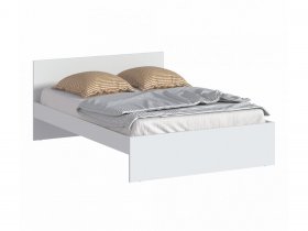 Кровать двуспальная 1,4м Бруклин СБ-3353 (белый) в Чульмане - chulman.mebel-nsk.ru | фото