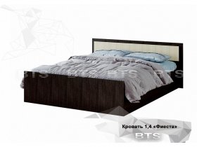 Кровать двуспальная 1,4м Фиеста (BTS) в Чульмане - chulman.mebel-nsk.ru | фото