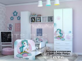 Модульная детская Тойс Little Pony (BTS) в Чульмане - chulman.mebel-nsk.ru | фото