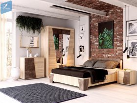 Модульная спальня Санремо в Чульмане - chulman.mebel-nsk.ru | фото