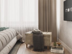 Пуф Чарли-2 (капучино) в Чульмане - chulman.mebel-nsk.ru | фото