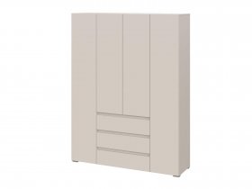 Шкаф четырехстворчатый с ящиками Люмо ШК-05 в Чульмане - chulman.mebel-nsk.ru | фото