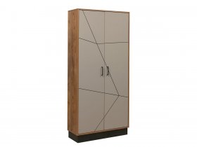Шкаф двухстворчатый комбинированный для одежды Гамма  54.14 в Чульмане - chulman.mebel-nsk.ru | фото