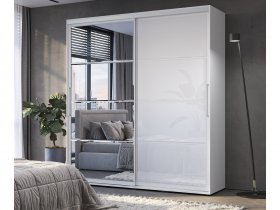 Шкаф-купе Крафт-6 2,0м (белый) в Чульмане - chulman.mebel-nsk.ru | фото