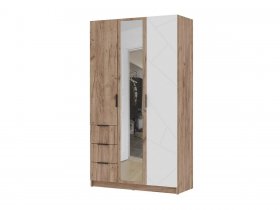 Шкаф трехстворчатый 1200 ШК-03 Орегон в Чульмане - chulman.mebel-nsk.ru | фото