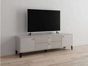 Тумба под ТВ Парус-10 (кашемир/сантьяго софт) в Чульмане - chulman.mebel-nsk.ru | фото